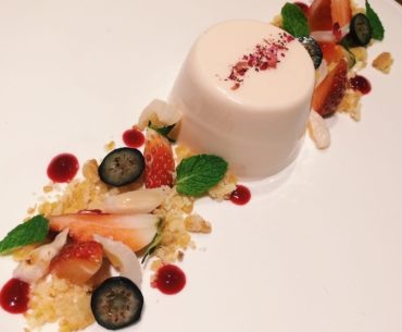 Rose Yogurt Panna Cotta - Selfish Gene Patisserie