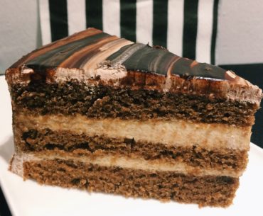 Yam Coffee Bailey Cake - Monochrome Fusion Bistro