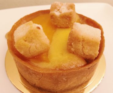 Peach & Salted Yolk Tart - Tart Blanc