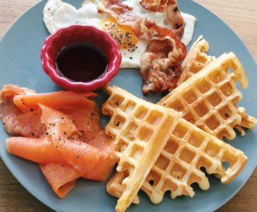 Breakfast Waffle - The Clueless Goat