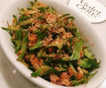 Sliced Winged Beans - Violet Oon's Kitchen