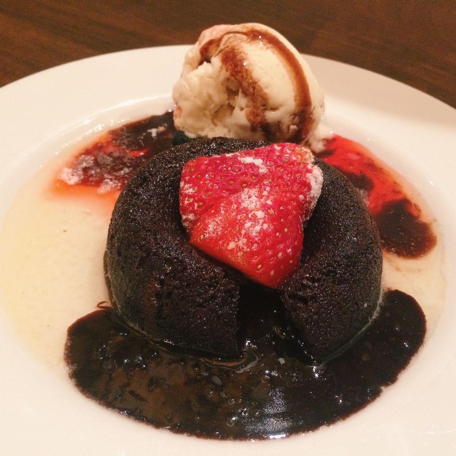 Chocolate Lava Cake - Woods by The Wine Company