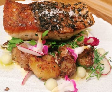 Panseared Pulau Ubin Sea Bass - Portico