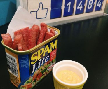 Spam Fries & Curry Mayo - Little Hiro