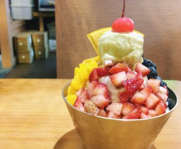 Korean Shaved Ice with Fruits and Gelato - Insadong Korea Town