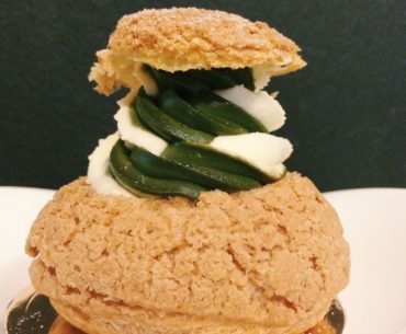 Matcha Cream Choux - Dulcet & Studio