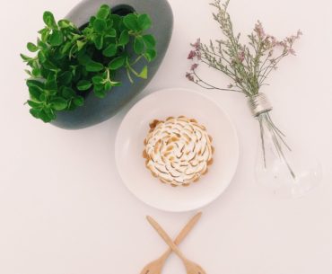 Passionfruit Meringue Tart - Cream & Custard