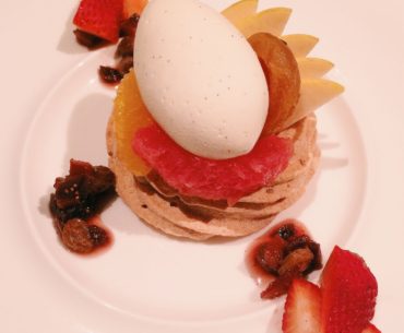 Meringue with Sangria - Henri Charpentier