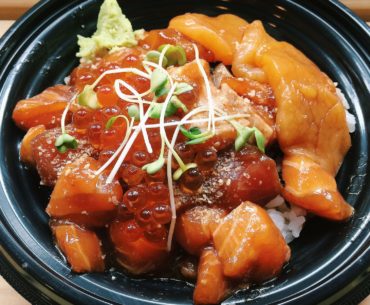 Scallop & Mixed Fish Don - Teppei Syokudo
