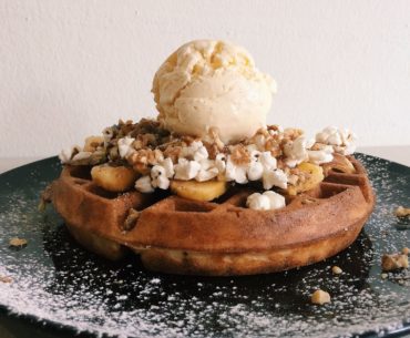 Butterscotch Popcorn Waffle - Hyde & Co.