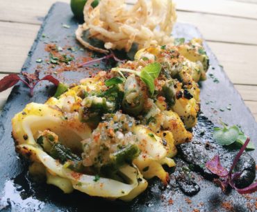 Grilled Squid - FYR Cycene Ond Drinc