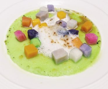 Bubur Cha Cha Crème Brûlée - STREET 50 Restaurant and Bar