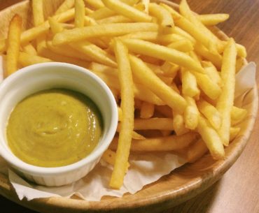 Salted Egg Fries - The Quarters