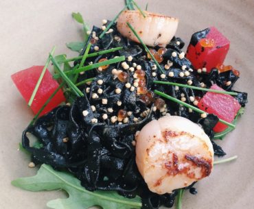 Squid Ink Tagliatelle - Paddy Hills