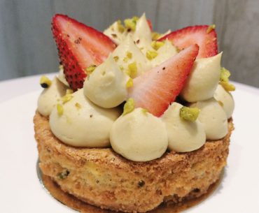 Pistachio Strawberry Tart - Bakersfield