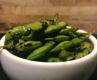 Black Truffle Edamame - Kanshoku Ramen