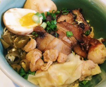 Wanton Noodles with Char Siew - Wanton Noodle Bar