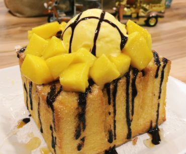 Mango Shibuya Toast - Tuk Tuk Cha