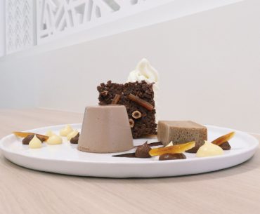 Gianduja Parfait - Karafuru Desserts