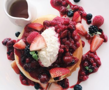 Lemongrass Ricotta Hotcakes - Pacamara Boutique Coffee Roasters