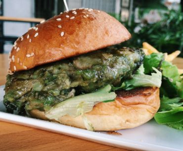 Pandan Chicken Burger - Collective Brewers
