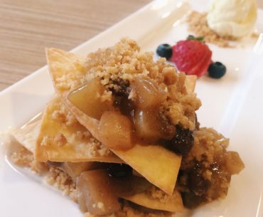 Apple Tortilla Tower - KINS Restaurant