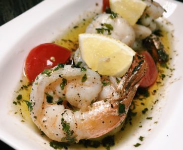 Lemon Parsley Tiger Prawn - East 8