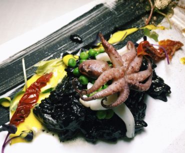 Squid Ink Risotto - Basilico