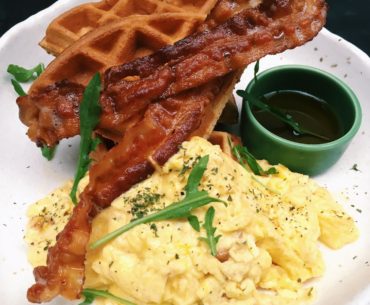 Savoury Waffles - 20F Specialty Coffeehouse