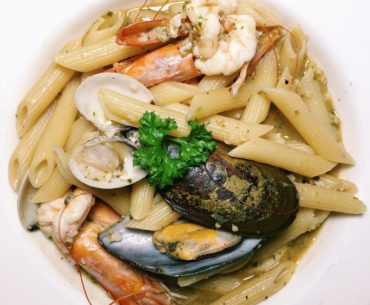 Penne Cioppino - The Wicked Garlic