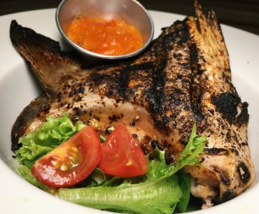 Grilled Kingfish Collar with Spicy Chinchalok Sauce - Redpan
