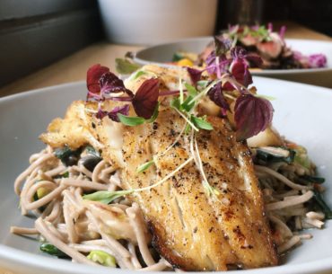 Roasted Cod and Soba Noodle Salad - Populus
