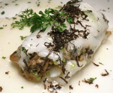 Steamed Cod in Paper Roll - Jiang-Nan Chun