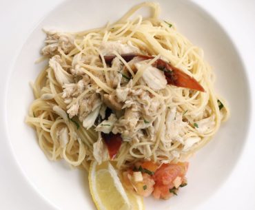 Angel Hair Crabmeat - MoCA Cafe at Loewen