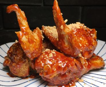 Ugly Spicy Herb Chicken - What's This Korean Restaurant