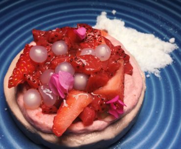 Strawberry Caprese - Janice Wong Singapore