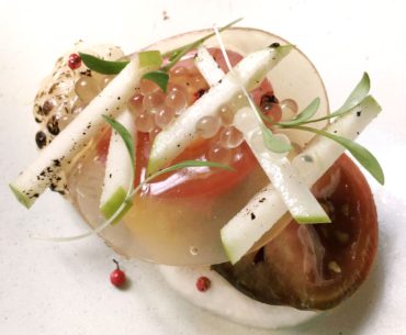 Heirloom Tomatoes - Rhubarb Le Restaurant