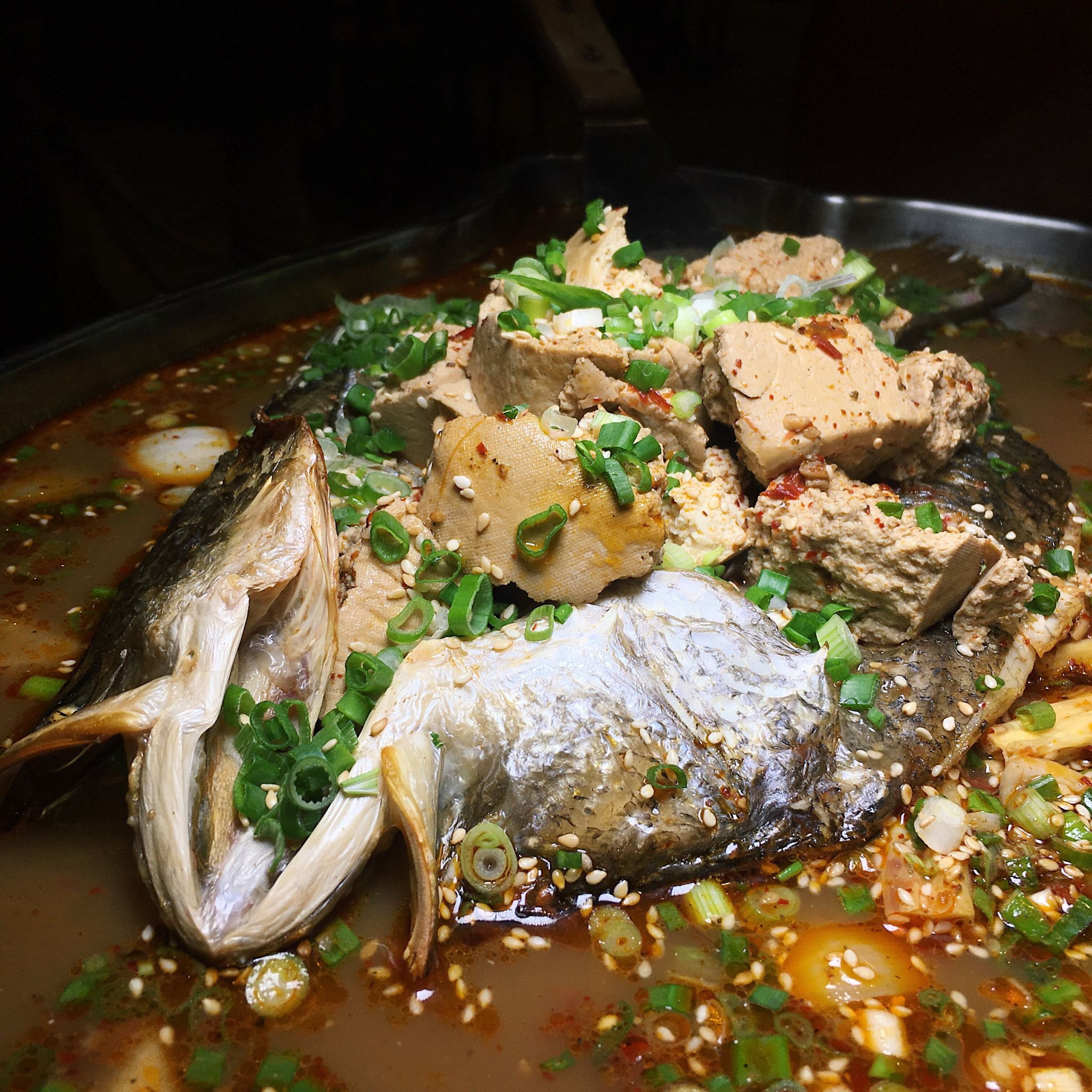Seabass in Steamboat Bean Based Sauce - Sichuan Kungfu Fish Singapore