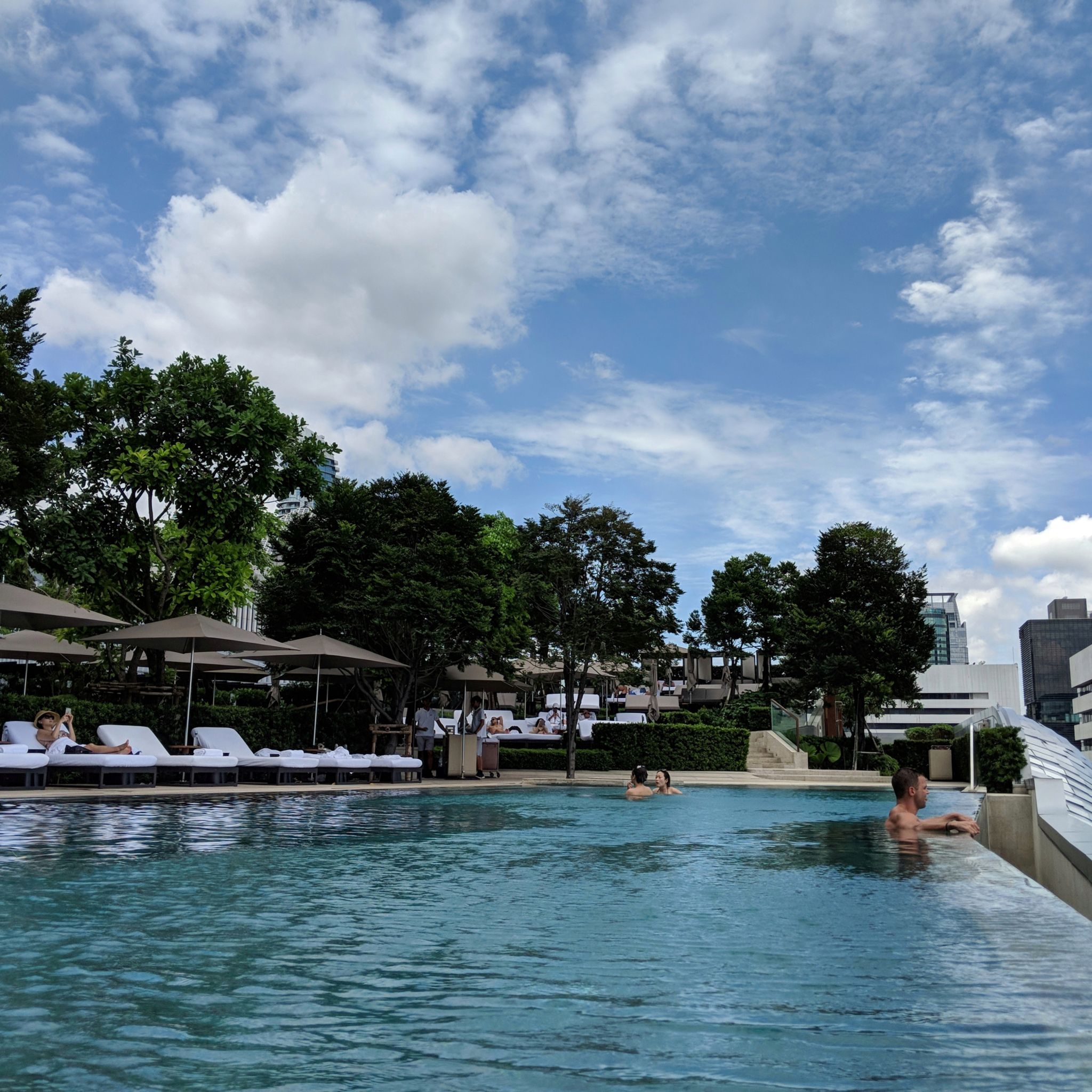 park hyatt bangkok pool