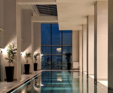 conrad tokyo indoor pool