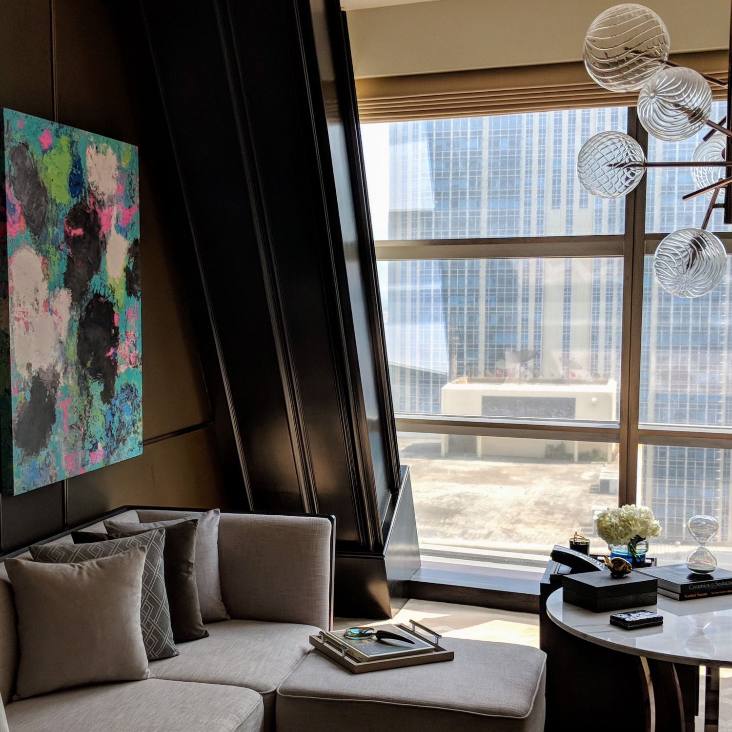 Rosewood Bangkok manor suite living room