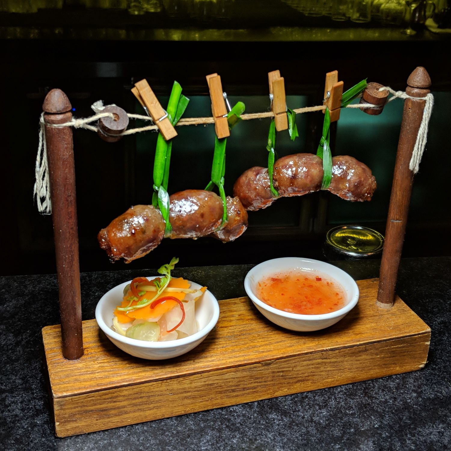 raffles hotel le royal phnom penh Elephant Bar bar food