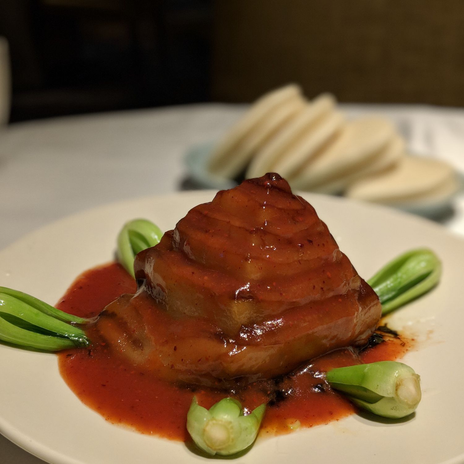 grand hyatt taipei yun jin Braised Pork Belly with Preserved Vegetable