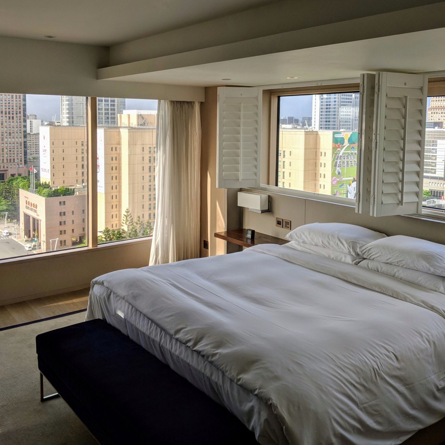 grand hyatt taipei Grand Executive View Suite bedroom