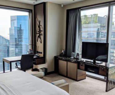 the westin singapore westin club king bedroom