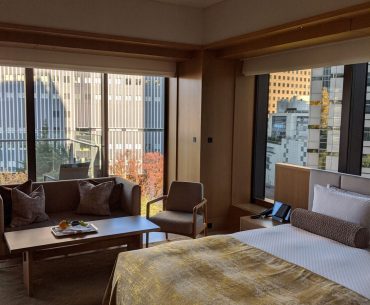 the okura tokyo heritage corner king with balcony