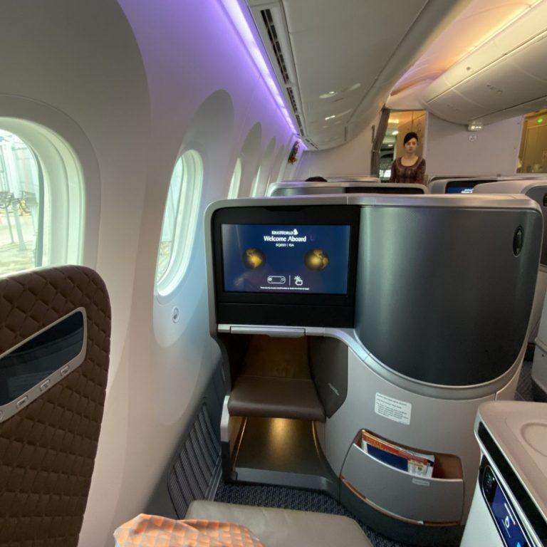 Flight Review: Business Class, Singapore Airlines SQ850 SIN-CAN (Boeing ...