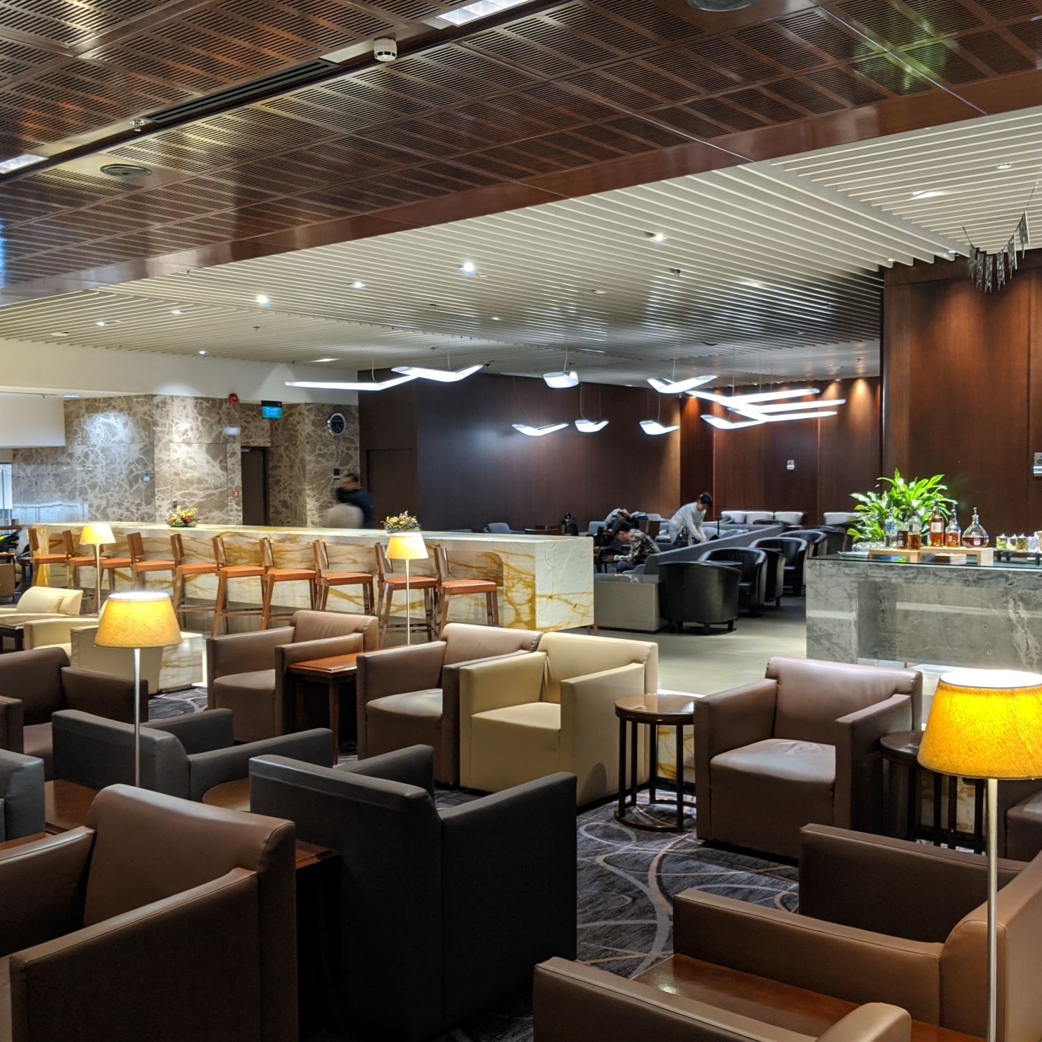 SilverKris Business Class Lounge Singapore Changi Airport Terminal 3 Rest Area