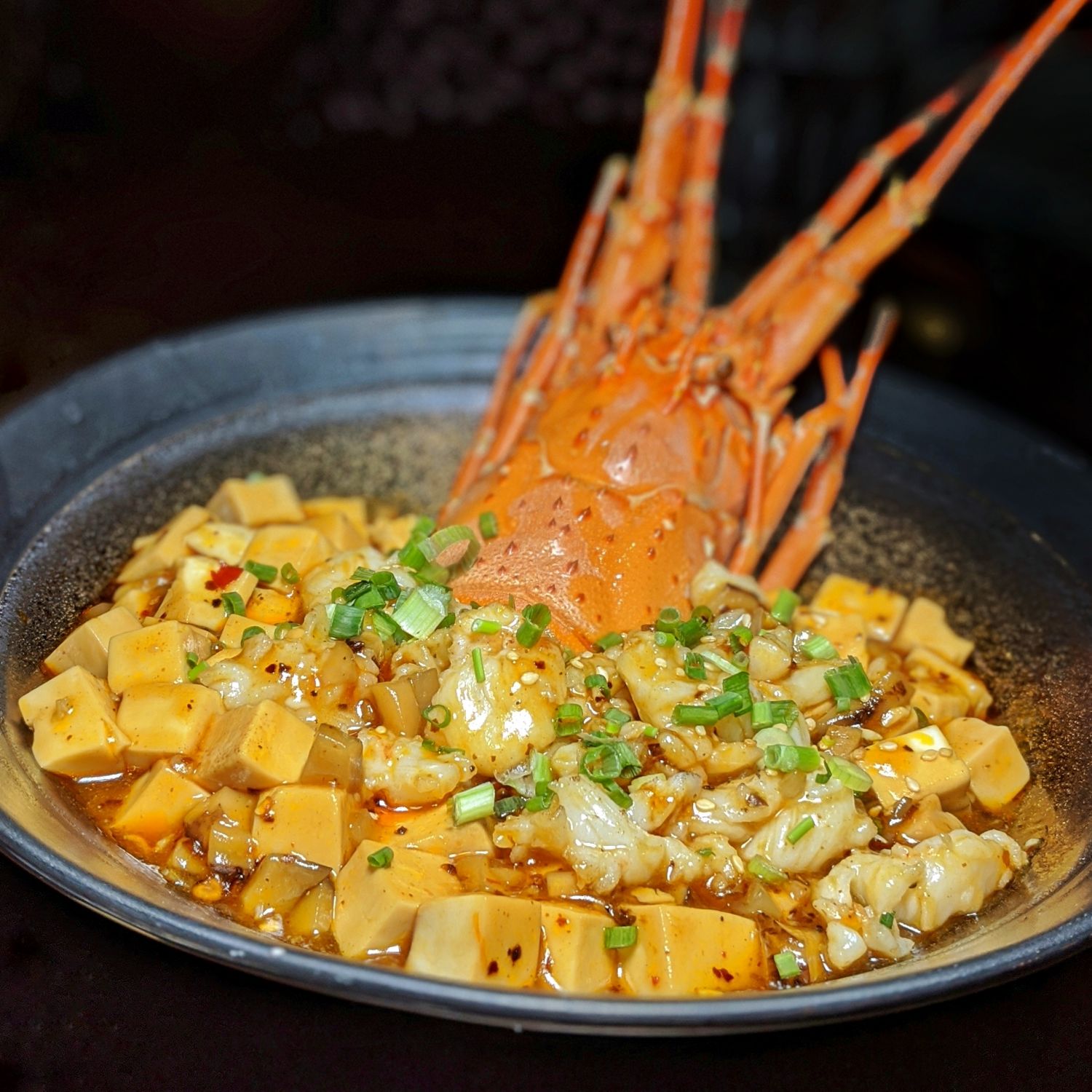 mott 32 singapore Signature Lobster “Ma Po Tofu”