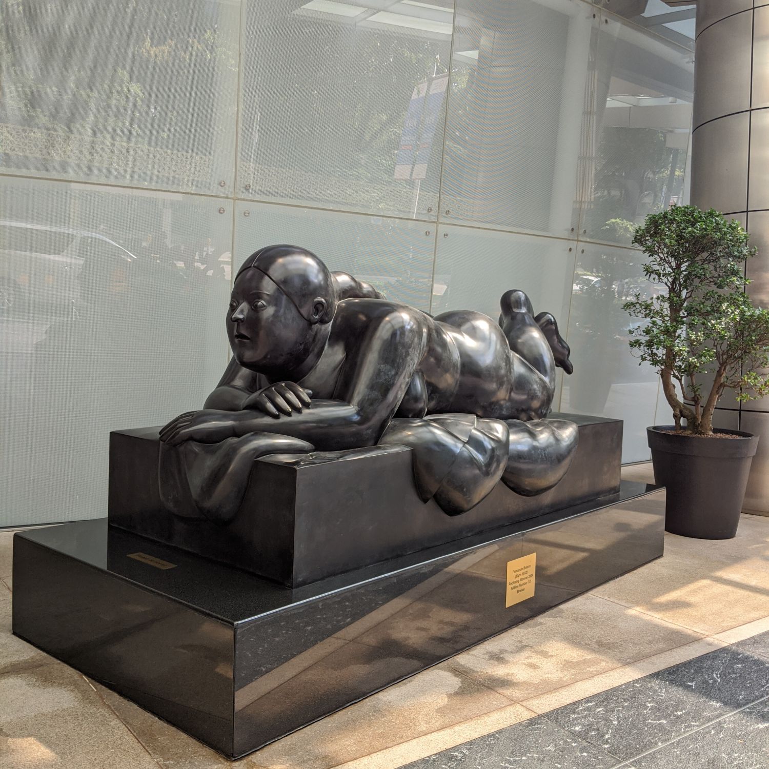the st. regis singapore reclining woman